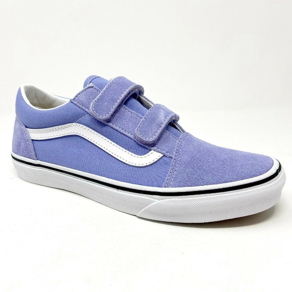 Vans Old School V Pale Iris True White Junior Classic Kids Sneakers